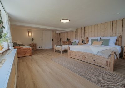 Schlafzimmer mit 3 Schlafplätze