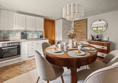 Küche mit Esszimmer